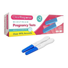 FERRIS | Pack of 2 Pregnancy Tests, Early Response Home Testing Kit, Early Family Planning, Quick Result & Easy Detection | Over 99% Accuracy -