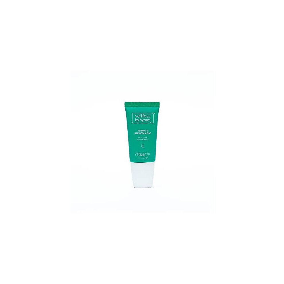 Selfless By Hyram White Retinol And Rainbow Algae Repair Serum To Gently Target Post-Breakout Marks And Hyperpigmentation 30Ml,