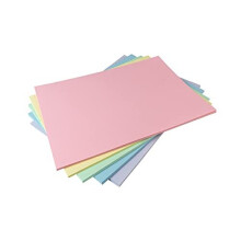 Hawksbill Card + Craft A3 225 GSM Pastel Coloured Card (Pack of 25 Sheets) Assorted for Children's Arts & Craft Activities