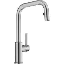 BLANCO 526614 Jandora-S Kitchen tap, Brushed Stainless Steel