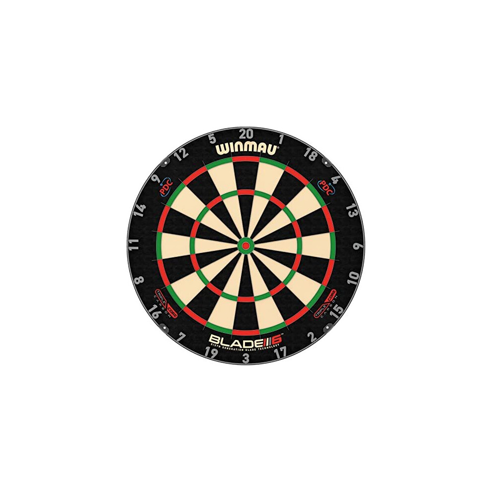 WINMAU Blade 6 Triple Core Carbon Professional Bristle Dartboard