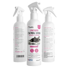 Lavender Calming Spray for Stressed and Anxious Dogs 250ml - Dog-Friendly Lavender and Chamomile Cologne to Neutralise Odours and Calm Anxious Pets