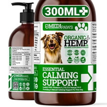 MediPaws Dog Calming Hemp Oil | Dog Calming Supplement | For Dog Emotions, Dog Barking & Dog Joints | Omega 3,6,9 For Dogs | Supports & Maintains