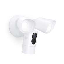 eufy Security Floodlight Camera, 2K, No Monthly Fees, Weatherproof, Built-in AI, Non-stop Power (Existing Outdoor Wiring Required, Weatherproof - Refurbished