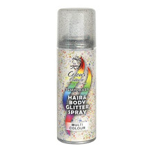 Colour Culture: Hair & Body Glitter Spray - Multi colour 125ml