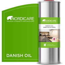 Danish Oil for Wood by Nordicare - Danish Oil Underlines The Natural Structure of The Wood (Oak, Cherry, Pine and More) - Wood Oil for Wooden Worktops