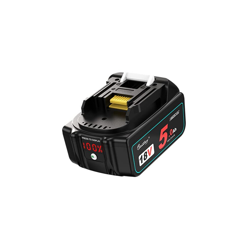 Waitley Bl1850 18V 5.0Ah Battery Compatible With Makita 18V Bl1850 Bl1850b Bl1860 Bl1840 Bl1840b Bl1830b Bl1830 Bl1820 Bl1815 Bl1835 Bl1845 Lxt-400 761429947146