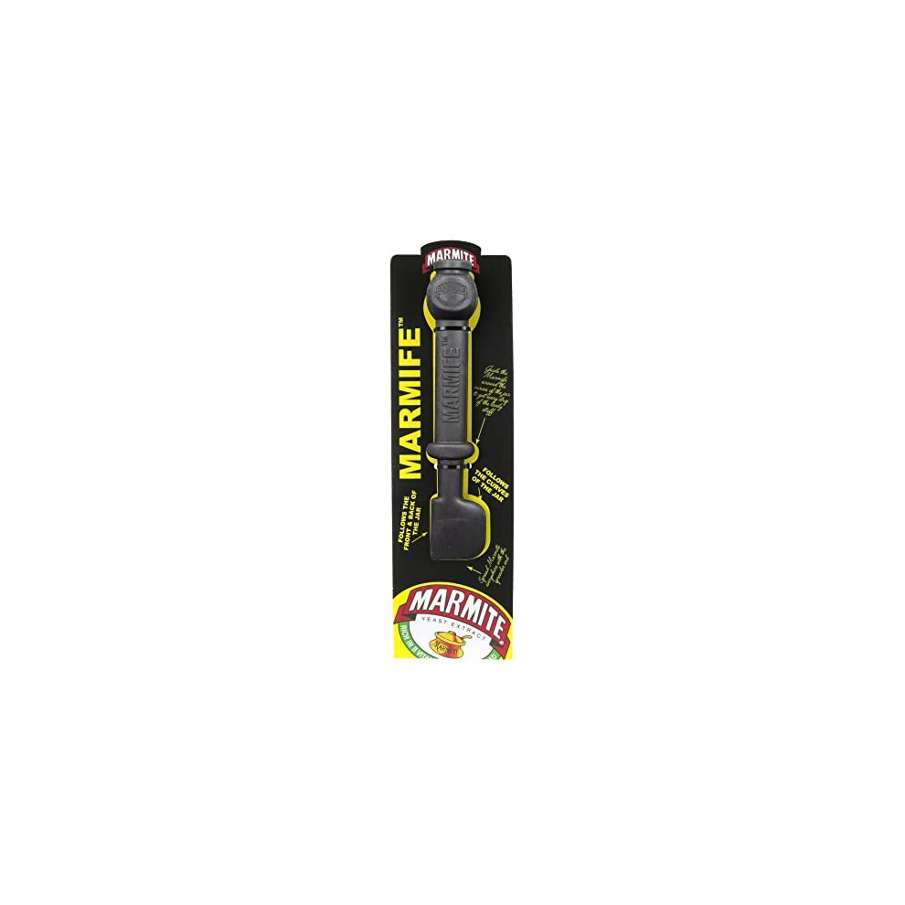 Kimm And Miller Marmite Marmife Spreader - Ideal Marmite Gifts For Men And Women - Silicone Spatula Specially Designed For Marmite Jars - Fun Kitchen Gadgets For