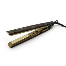 Corioliss C1 Hair Straightener for Women Professional Titanium Plates Flat Iron UK Plug (Leopard Gold Soft Touch)
