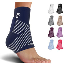Sleeve Stars Ankle Brace Achilles Tendonitis Support, Foot & Plantar Fasciitis Ankle Support Strap, Heel & Tendon Bandage Pain Relief, Ankle Tape &