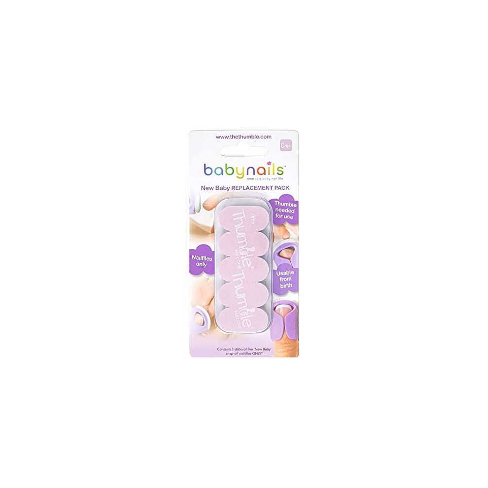 Thumble Baby Nails New Baby Replacement Pack