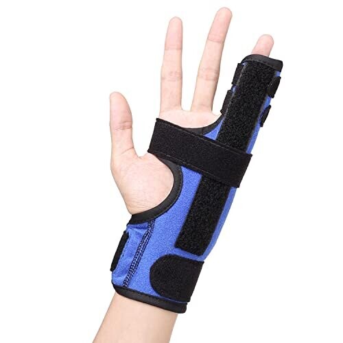 Pinky Finger Splint, Adjustable 4th or 5th Finger Splint, Metacarpal ...