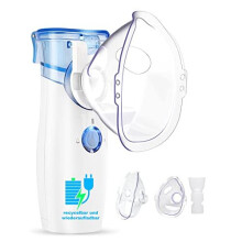 Rechargeable Portable Inhalators Machine Mini steam Atomiser for Kids and Adults Travel and Home Daily Use Gifts(Blue)