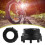 Lockring Tool,Bottom Bracket Cup Tool 8 Notch Front Chainring Lockring Remover Installer,Bicycle Crank Remover Bottom Bracket Shaft Repair Tool 6