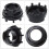 Lockring Tool,Bottom Bracket Cup Tool 8 Notch Front Chainring Lockring Remover Installer,Bicycle Crank Remover Bottom Bracket Shaft Repair Tool 3