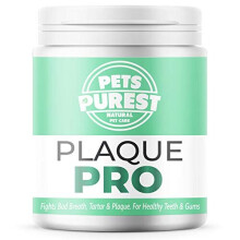 Pets Purest Plaque Off Powder - Plaque Pro Tartar & Plaque Remover for Dogs, Cats & Pet. 100% Natural Bad Breath, Teeth & Gum Disease Oral Health