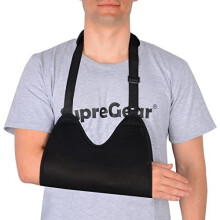 supregear Fascia per Braccio a Rete con Cuscini Morbidi, Immobilizzatore Spalla Regolabile