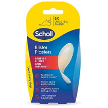 Scholl Blister Plaster Heel, Pack of 5 Blisters Plasters