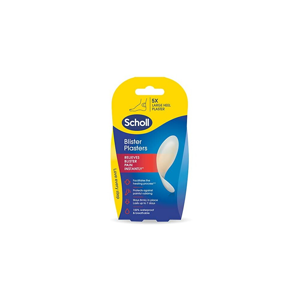 Scholl Blister Plaster Heel, Pack of 5 Blisters Plasters