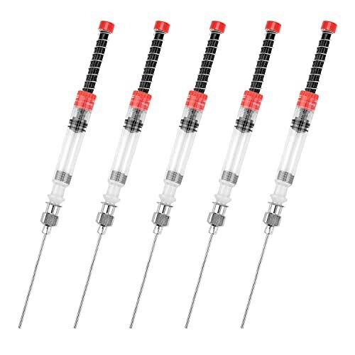 ALLYMAGIC 5 Pack Fountain Pen Ink Syringe Filler Ink Filling Syringe