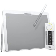 XENCELABS Pen Tablet Medium Bundle SE, Wireless Graphic Tablet with Shortcut Keys, Ultrathin Drawing Tablet with 2 Battery-Free Stylus, 8192 Pressure,