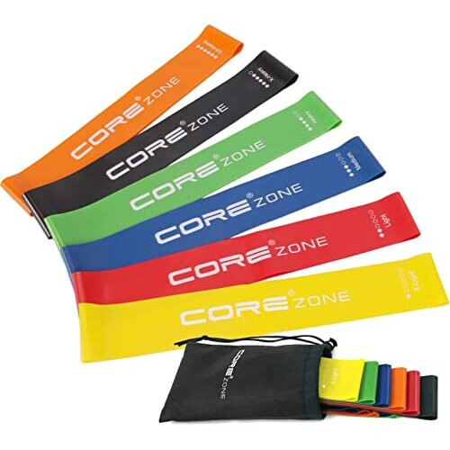 Corezone Resistance Band Home Gym Exercise Workout Bands For Butt