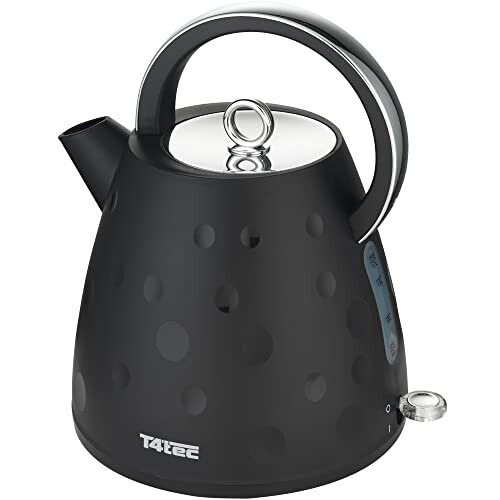 T4tec British designed Fast Boil Kettle - Black- TT - KT847UK 1