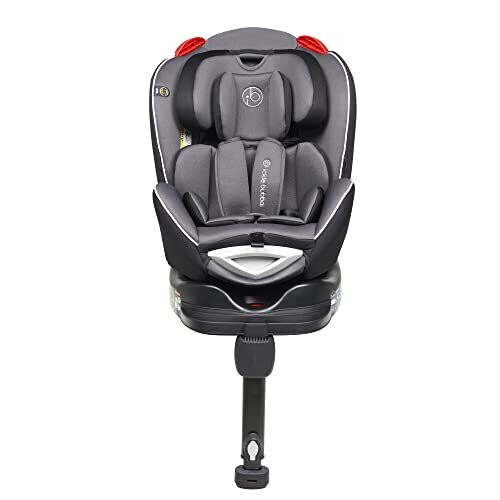 Ickle Bubba Radius Group 0+/1/2 360 Spin Isofix Car Seat - Grey/Black