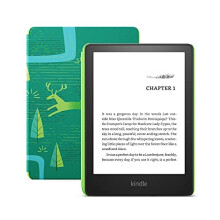 Introducing Kindle Paperwhite Kids | Includes over a thousand books, a child-friendly cover and a 2-year worry-free guarantee, Emerald Forest | 16GB
