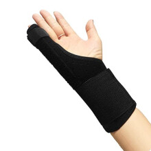 Powerful Little Finger Splint, Breathable Finger Splints for Little Finger Broken Finger Arthritis Pinky Finger Splint