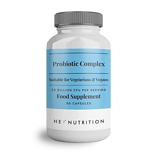 Hey Nutrition Probiotic Complex 20 Billion CFU - 60 Capsules