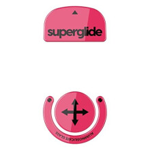 Superglide Glas-Mausschlitten  superweiches Gleiten, polierte runde Kante, superschnelle Gaming-Mausfe mit langlebiger Sohle fr Logitech G Pro X