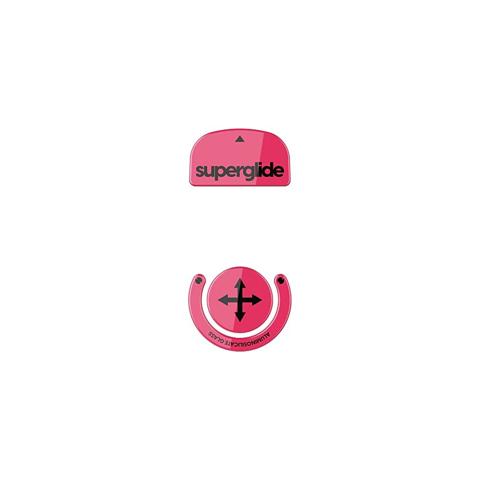 Superglide - Fastest And Smoothest Mouse Feet / Skates Made With Ultra Strong Flawless Glass Super Fast Smooth And Durable Sole For Logitech G Pro X 8809773552608