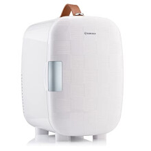 Subcold Pro6 Luxury Mini Fridge Cooler | 6 Litre / 8 Cans | AC and Exclusive USB Power Option | Portable Small Fridge for the Office, Bedroom, Car,