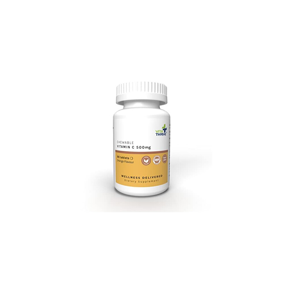 Vita Thrive Vitathrive Vitamin C 500Mg Chewableâ 90 Tablets