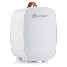 Subcold Pro6 Luxury Mini Fridge Cooler | 6 Litre / 8 Cans | AC and Exclusive USB Power Option | Portable Small Fridge for the Office, Bedroom, Car,