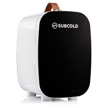 Subcold Pro6 Luxury Mini Fridge Cooler | 6 Litre / 8 Cans | AC and Exclusive USB Power Option | Portable Small Fridge for the Office, Bedroom, Car,