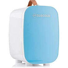 Subcold Pro6 Luxury 6L Mini Fridge – 8 Cans, AC & Exclusive USB Power, Ultra-Quiet Portable Fridge for Office, Bedroom, Car