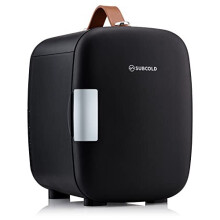 Subcold Pro4 Luxury Mini Fridge Cooler | 4 Litre / 6 Cans | AC and Exclusive USB Power Option | Portable Small Fridge for the Office, Bedroom, Car,
