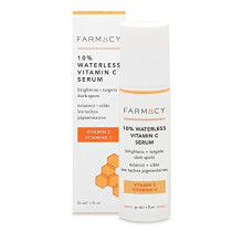Farmacy 10% Vitamin C Serum for Face - Waterless Vitamin C Face Serum & Dark Spot Remover for Face - Antioxidant Serum with Ferulic Acid (30 ml)