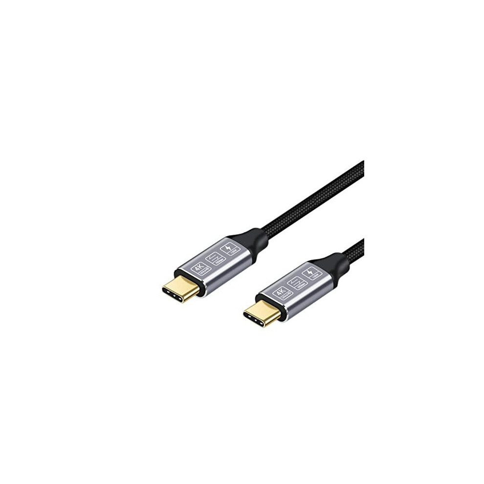 Cakoble Usb-C To Usb-C 3.1 Gen2 Cable 10Gbps Data Transfer, 100W 20V/5A 3.3Ft Usb Type C Pd Fast Charging Cable 4K Video Output Compatible With 768494385668