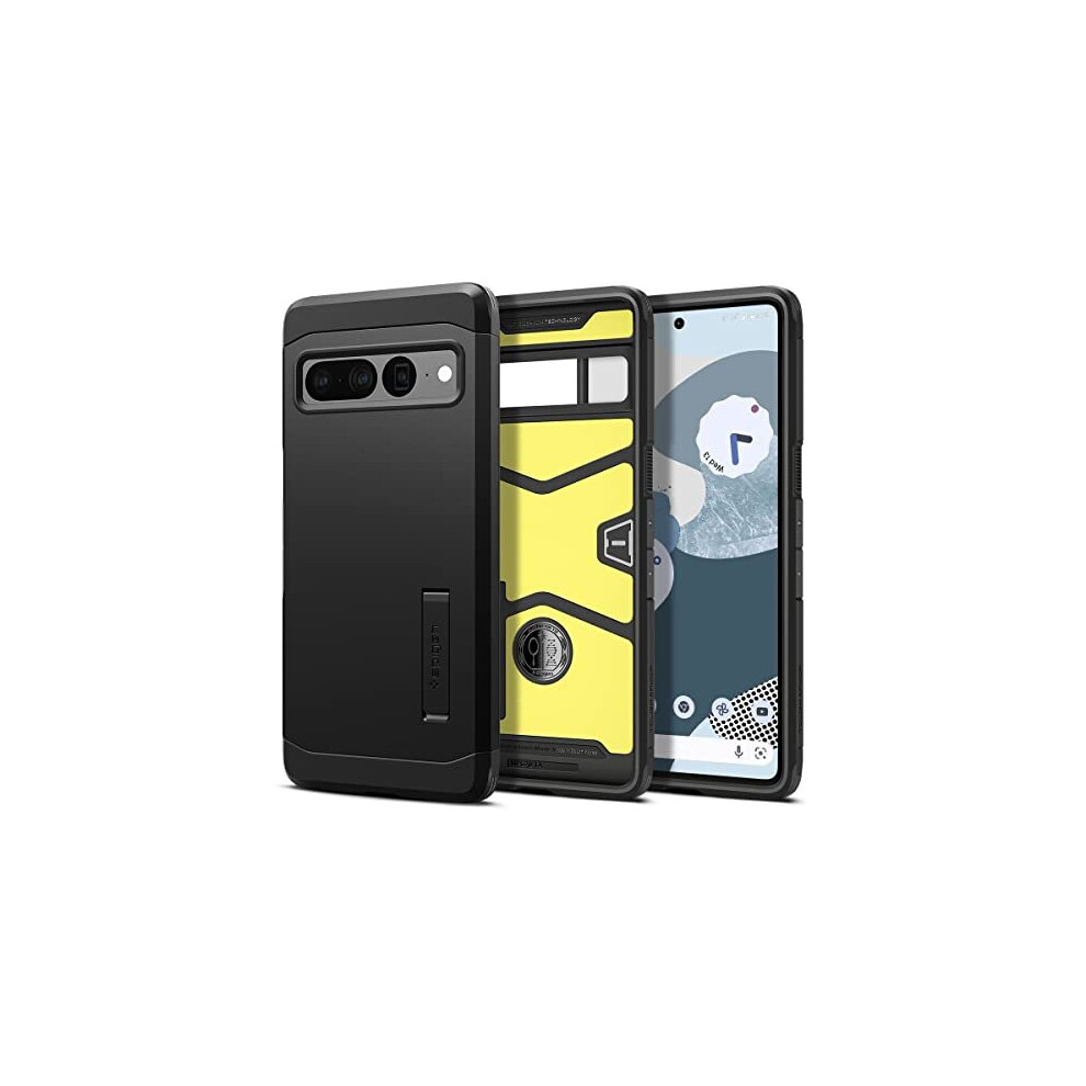 Spigen Tough Armor Case Compatible With Google Pixel 7 Pro - Black 8809811862713