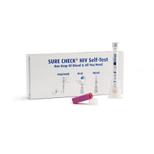 SURE CHECK HIV Self-Test – Home Test Kit 99.9% Accurate, Gives Your Result in Minutes – CE Marked