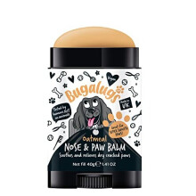BUGALUGS Nose & Paw Balm - Natural, Lick-Safe Vegan Colloidal Oatmeal Formula for Hydrated Noses & Paws