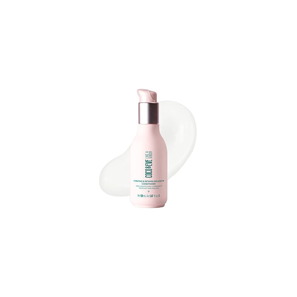 Coco & Eve Hydrating & Detangling Leave-In Conditioner. Coconut, Avocado Oil, Vitamin A & E To Nourish, De-Frizz, Detangle, Minimise Breakage & Split