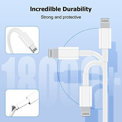 USB C to Lightning Cable 2M/6Ft，iPhone USBC to Lightning Cable【MFi Certified】lighting to usb c fast charging cable Compatible with iPhone 2