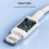 USB C to Lightning Cable 2M/6Ft，iPhone USBC to Lightning Cable【MFi Certified】lighting to usb c fast charging cable Compatible with iPhone 2