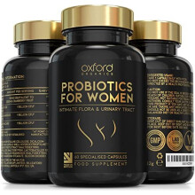 Advanced Probiotics for Women | Scientifically Formulated Vaginal Probiotics, Intimate Flora & UTI | 60 Specialised Capsules with 3 Billion Bacterial