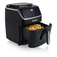 Princess Steam Air Fryer, Digital, 6.5 L, 8 Preset, Settings, 1700 W, Accessories Included, Black (01.182080.02.001)