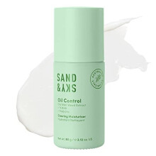 Sand & Sky Oil Control Clearing Moisturizer Tgliches leichtes Gesichtsgel fr fettige, zu Akne neigende Haut | Spendet Feuchtigkeit, lindert Rtun